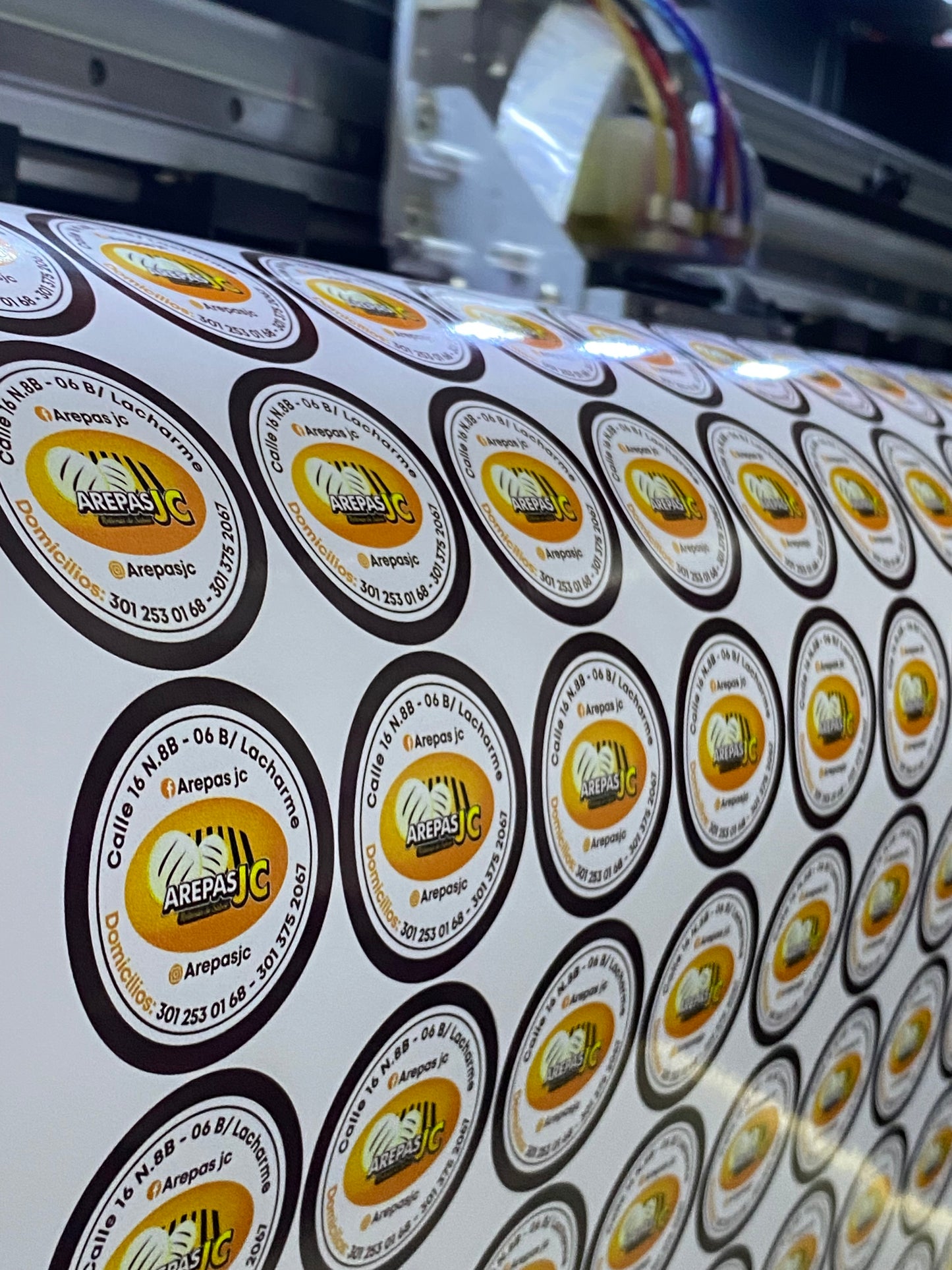 500 STICKER PARA NEGOCIOS $35.000