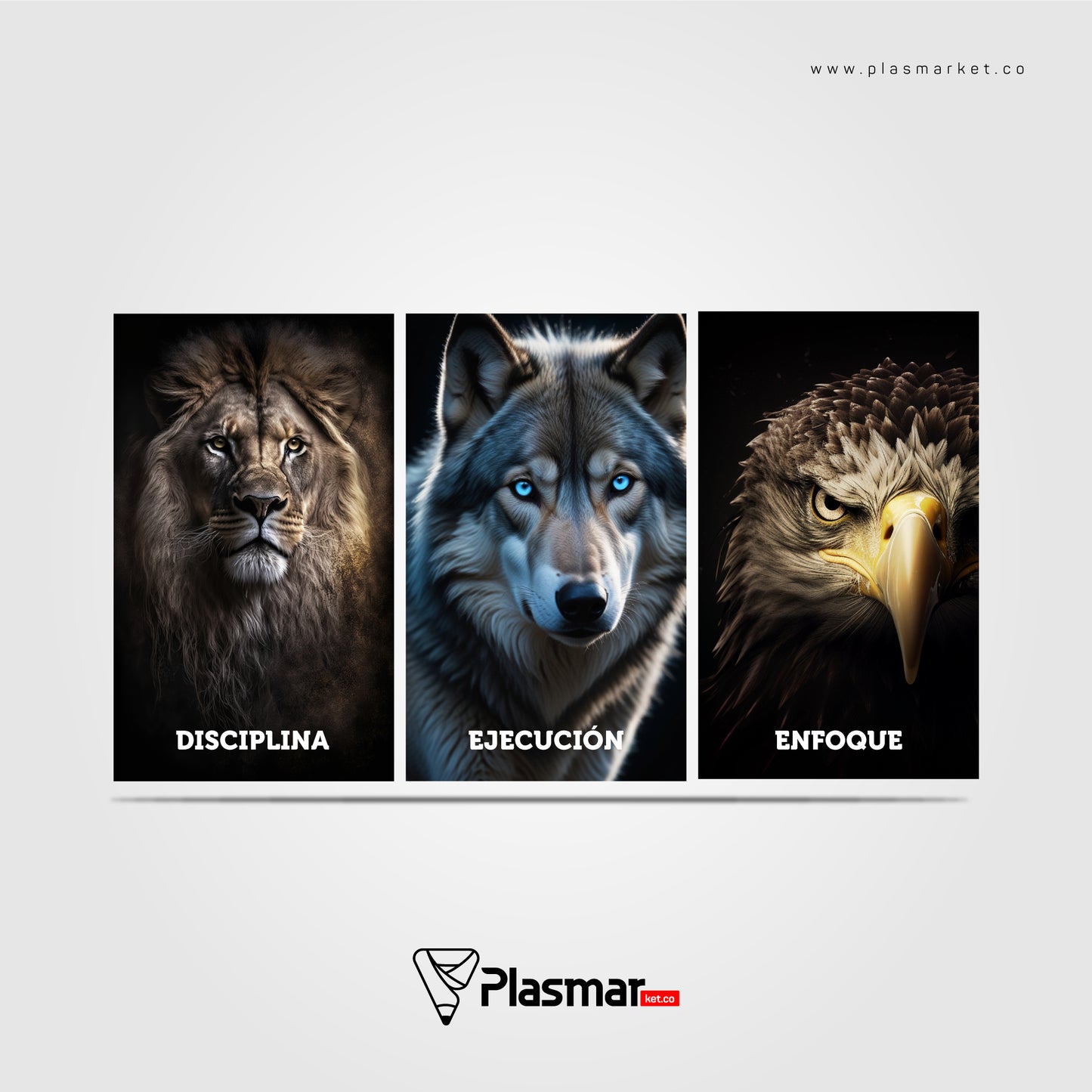 Animal Power™ Cuadro en MDF