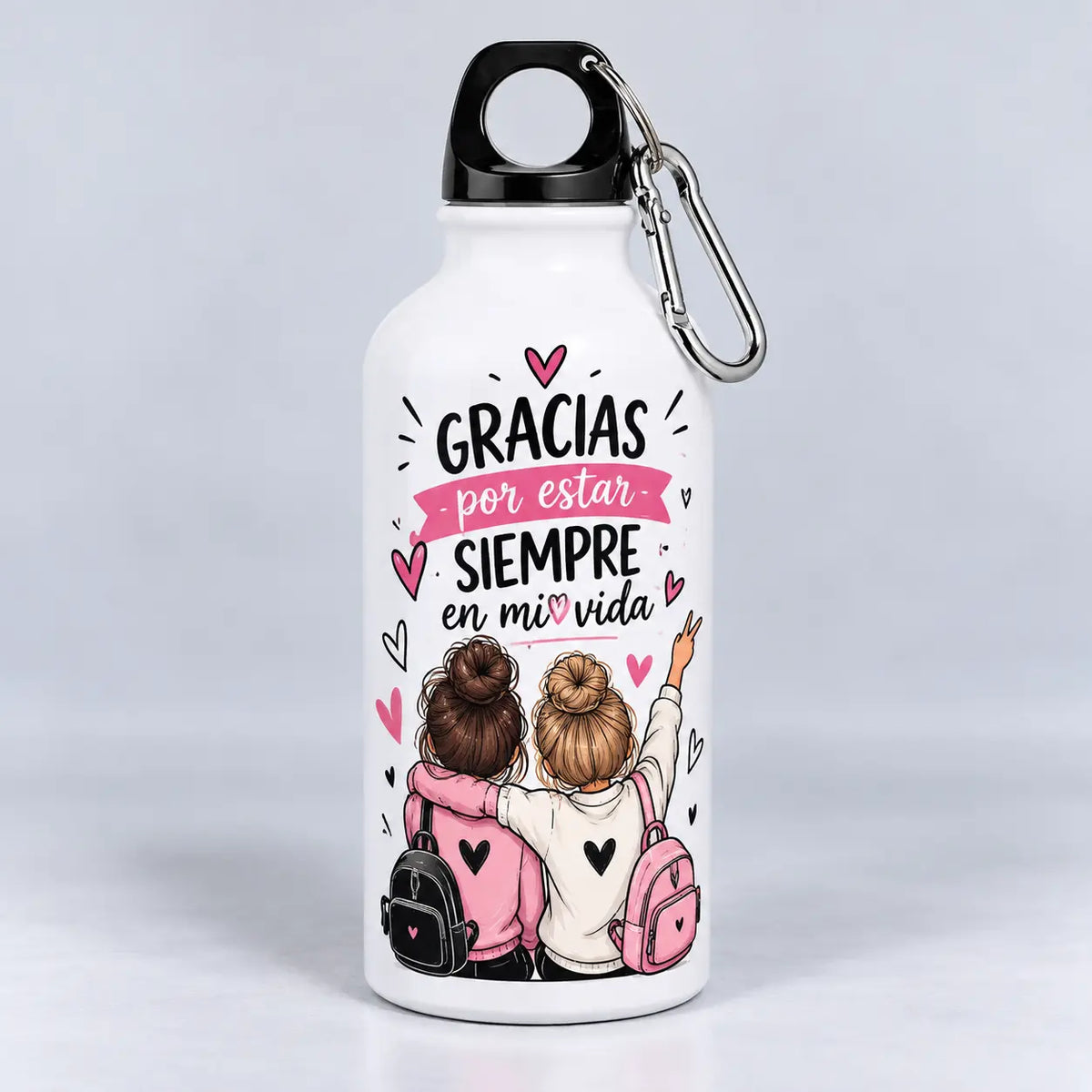 Caramañola Mejores amigas con mensaje especial