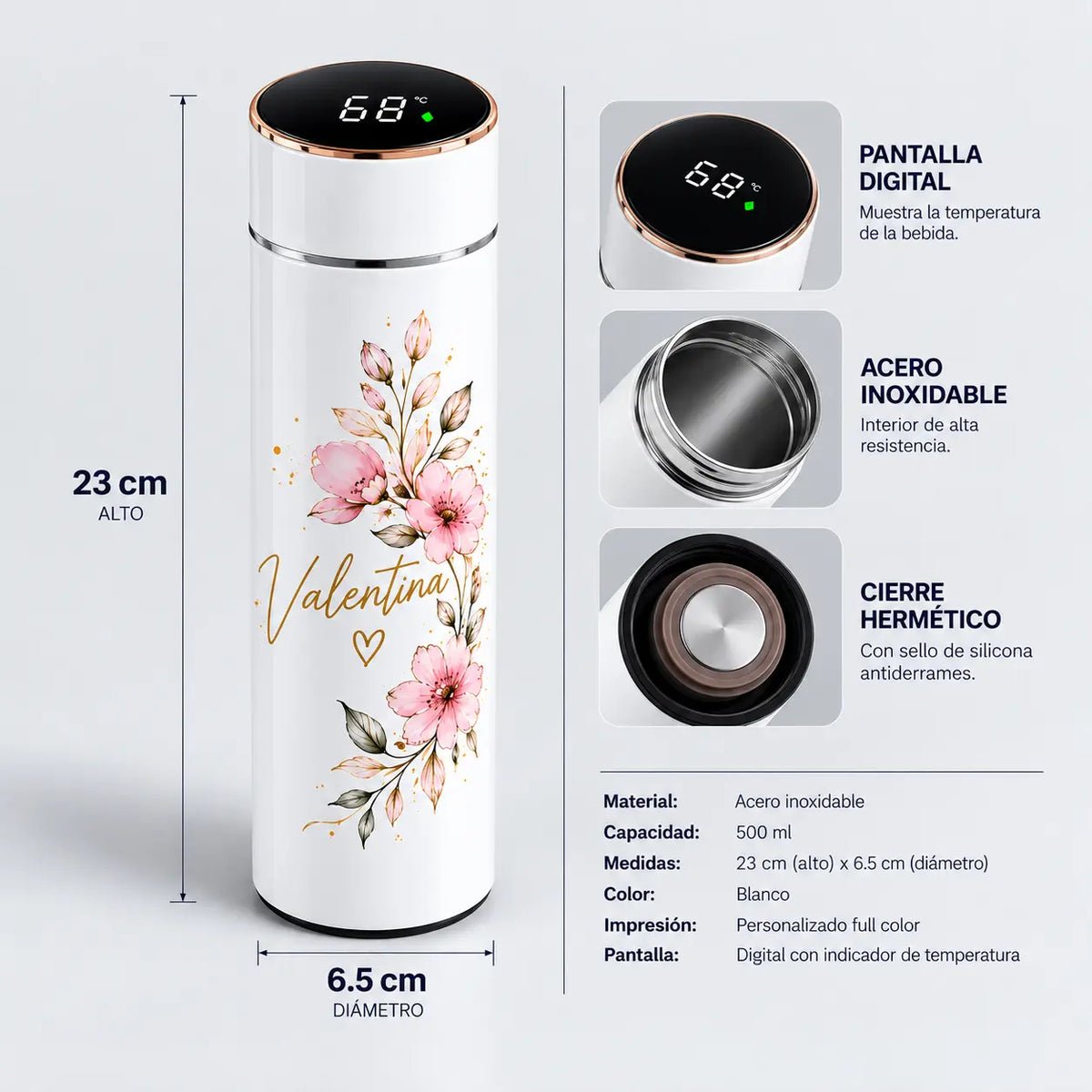 Termo digital personalizado