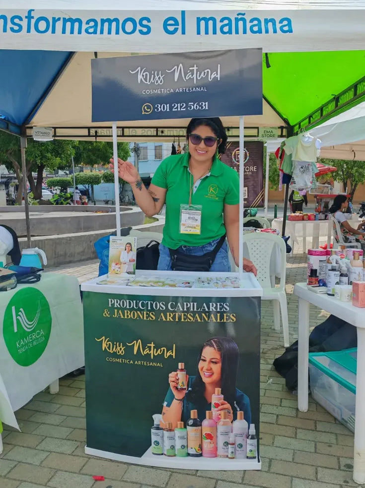 Stand Portátil con publicidad Incluida -47% Dto!