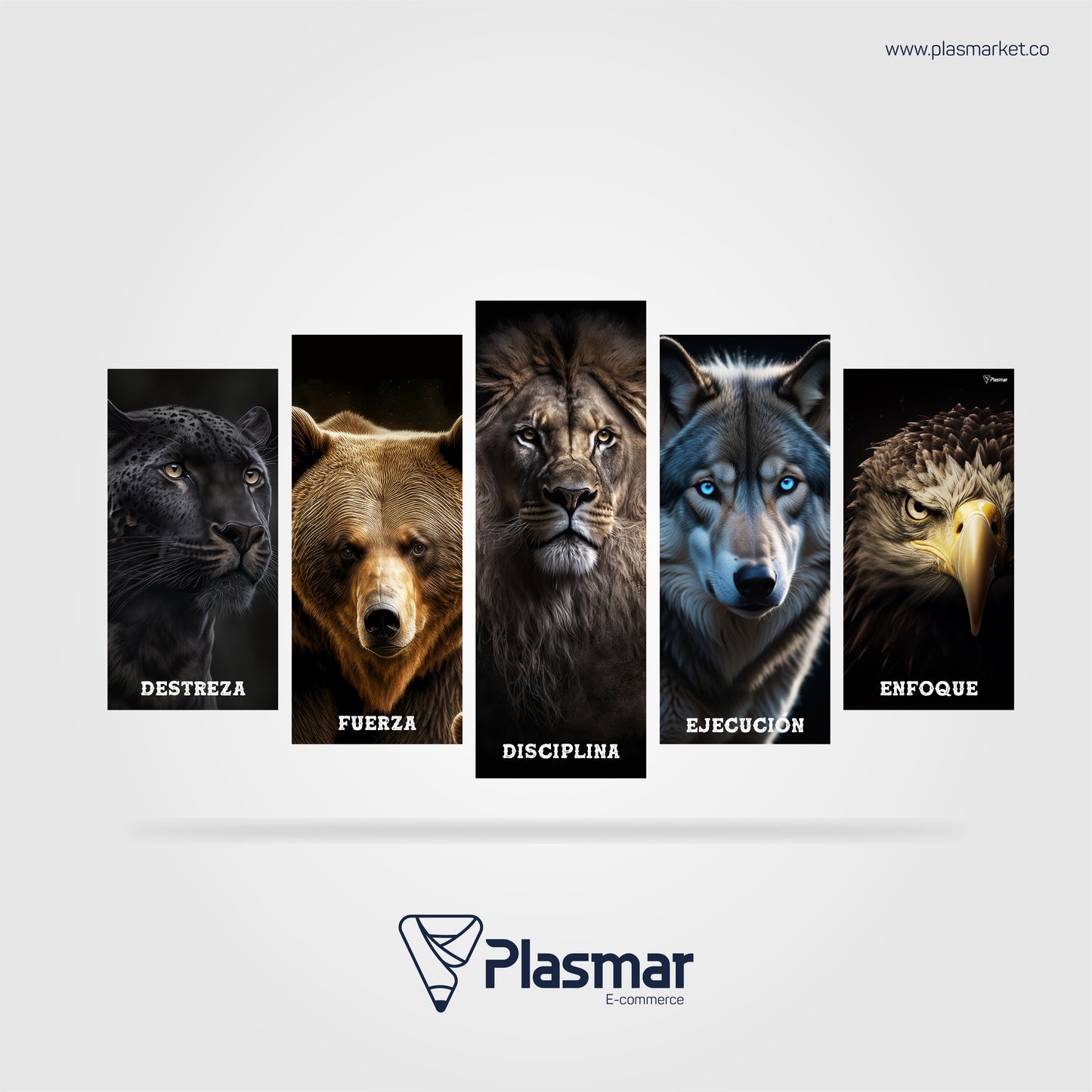 AnimalPower™ Cuadro en MDF 0002