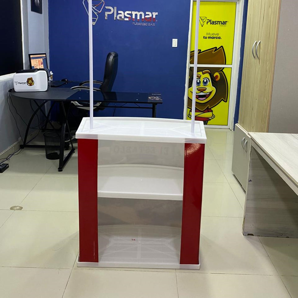 Stand Portátil con publicidad Incluida -47% Dto!