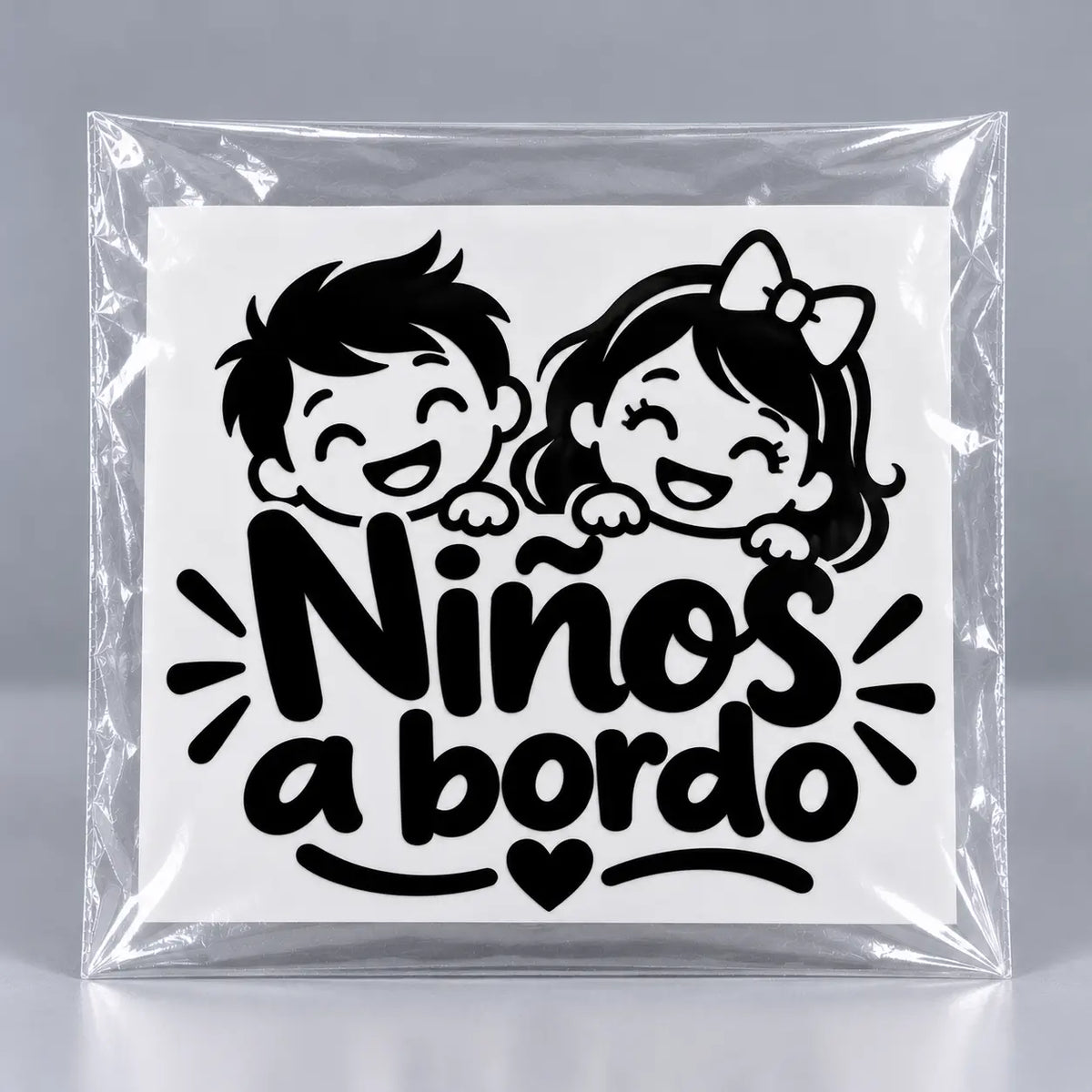 Calcomanía Niños a bordo