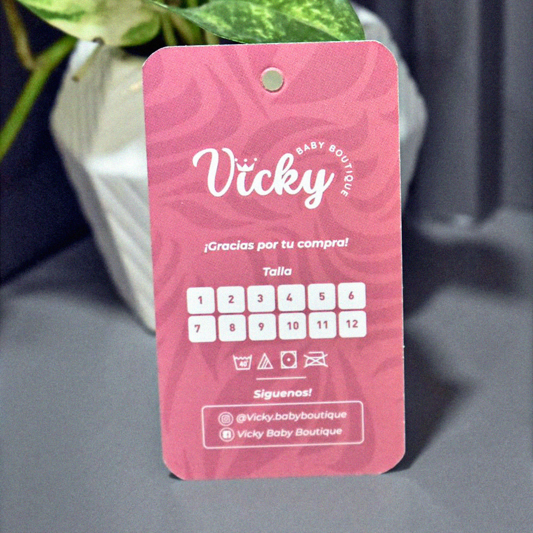 Etiquetas Personalizadas para Ropa y Accesorio