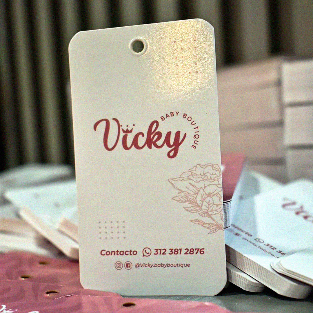 Etiquetas Personalizadas para Ropa y Accesorio