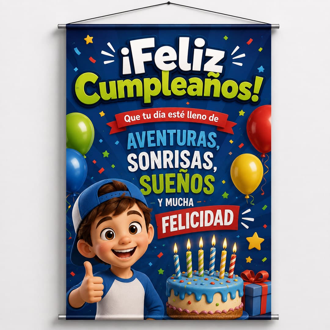 Pendon publicitario