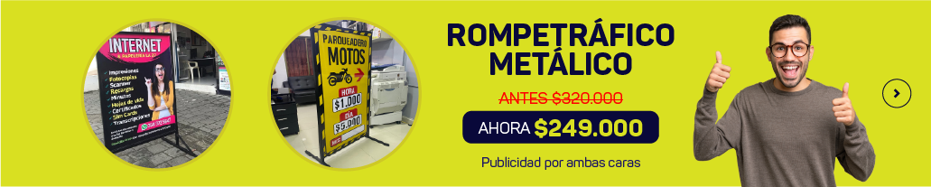 ROMPE TRAFICO METALICO