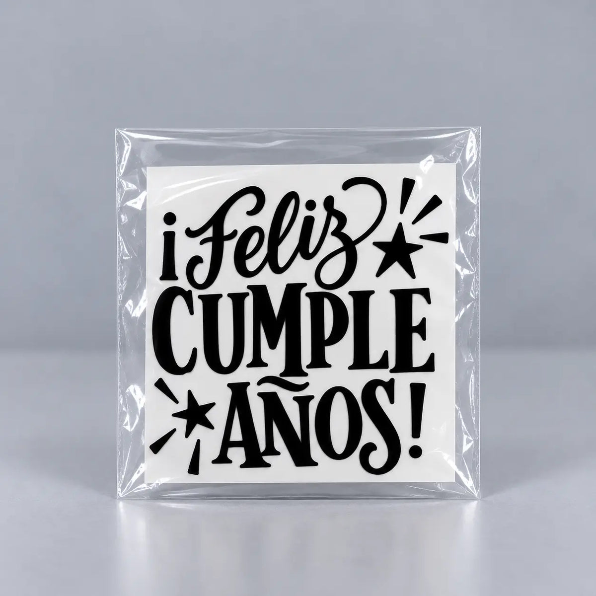 Calcomanía Feliz cumpleaños