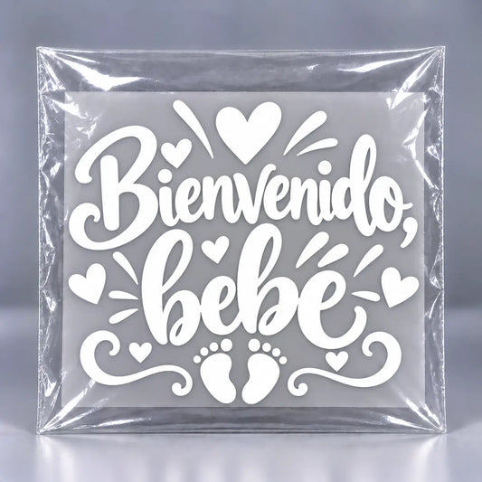 Calcomanía Bienvenido, bebé