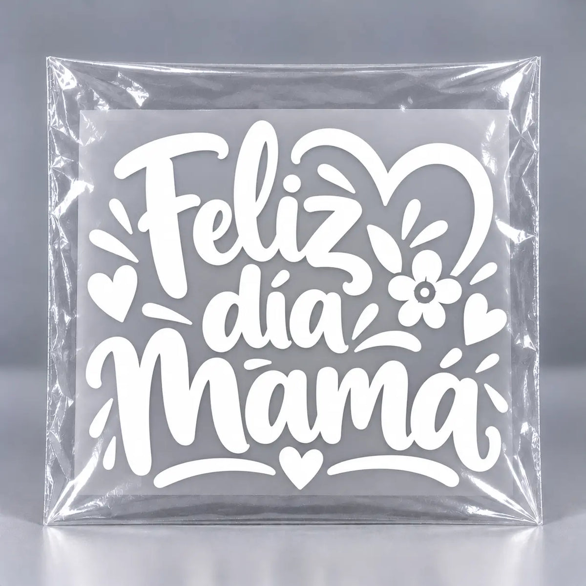 Calcomanía Feliz día, mamá