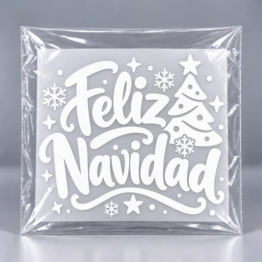 Calcomanía Feliz Navidad