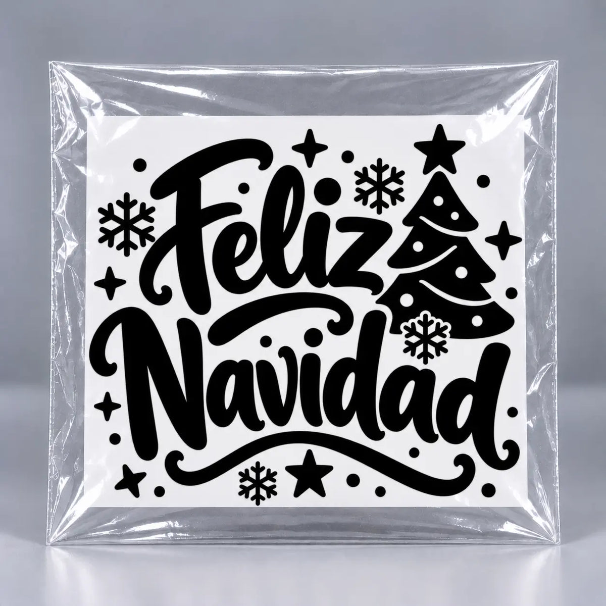Calcomanía Feliz Navidad