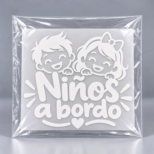 Calcomanía Niños a bordo