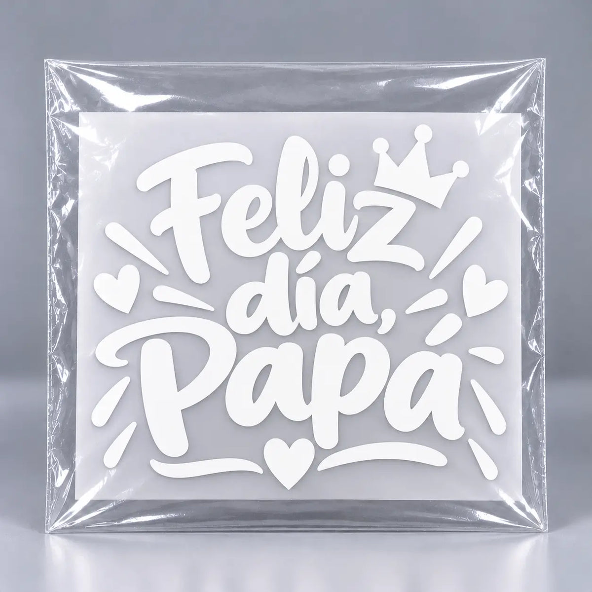 Calcomanía Feliz día, papá