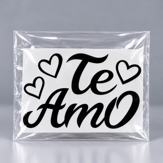 Calcomanía Te amo