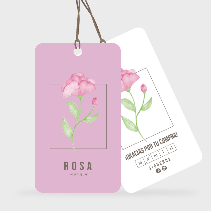Etiquetas Personalizadas para Ropa y Accesorio