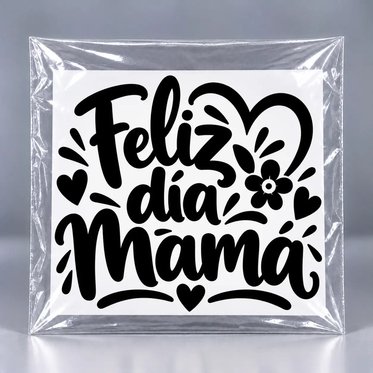 Calcomanía Feliz día, mamá