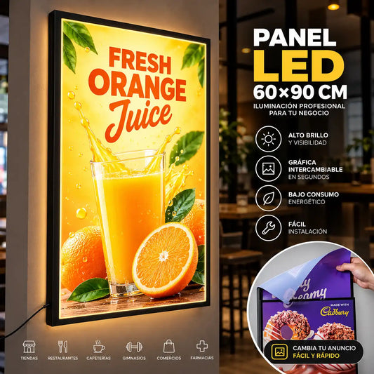 PANEL LED PUBLICITARIO 60X90
