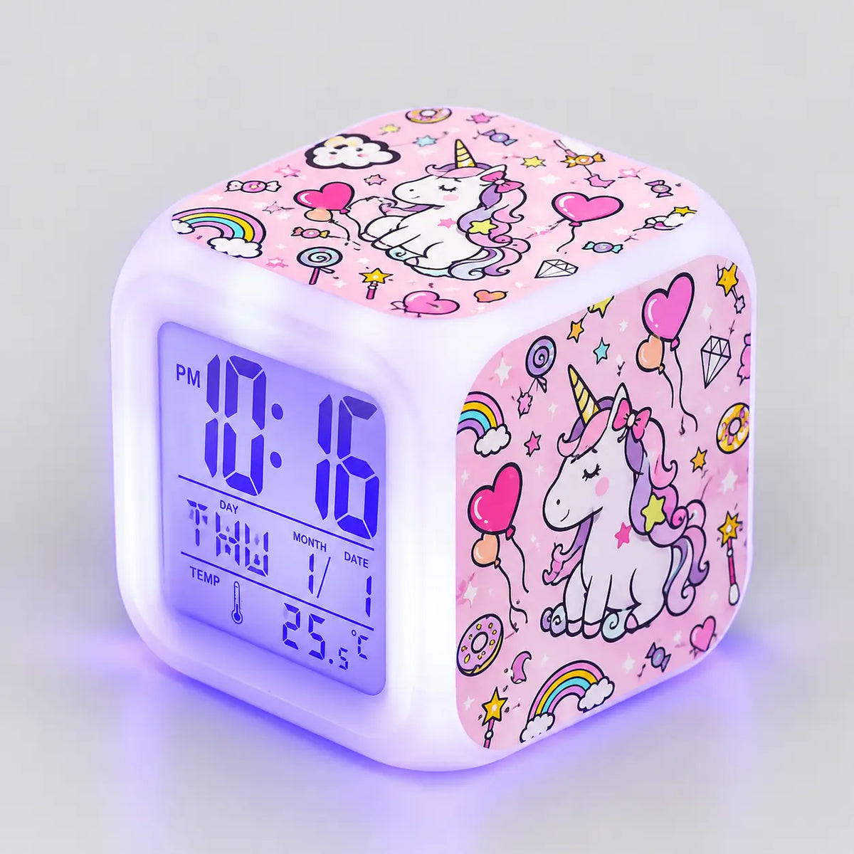Reloj digital LED personalizado